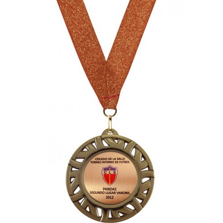 Medalla Elegance Bronce